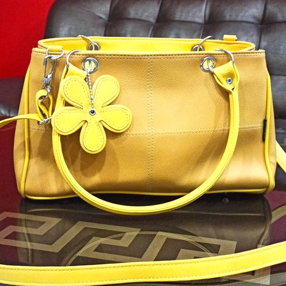 Handbags - Yellow n Mustard Bag